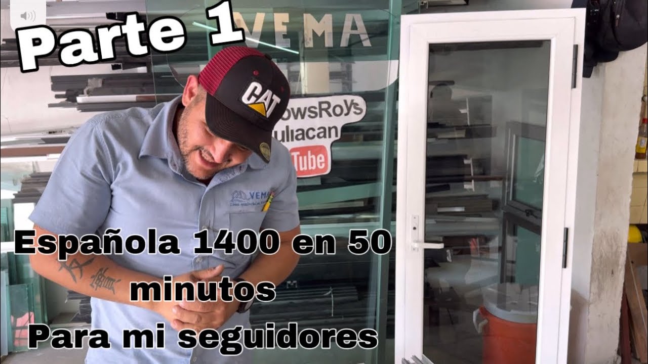 Fabricación de puerta española 1400 para emprendedores (PARTE 1)