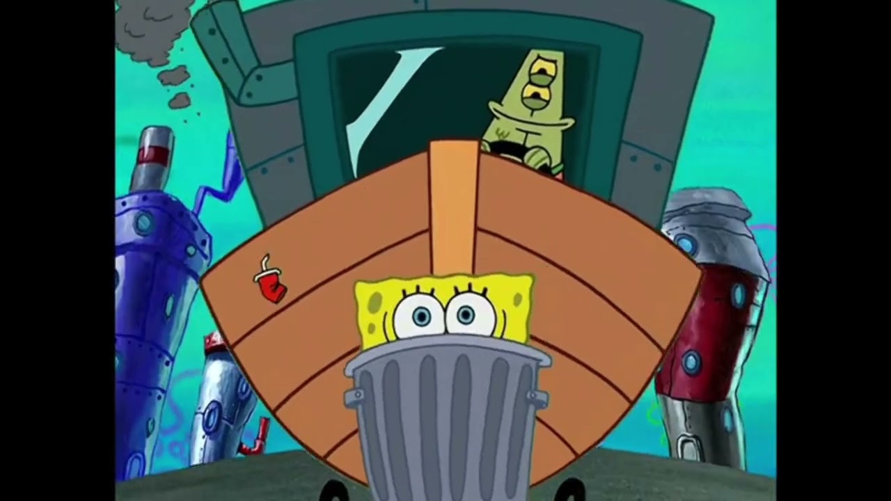SpongeBob Runs Away From Flats  (Verbalase Hazbin Hotel Hide Away Meme😂) #2