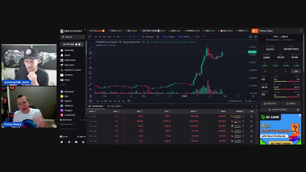 PuleChain and Hex leverage play's ? #Hex #PLS