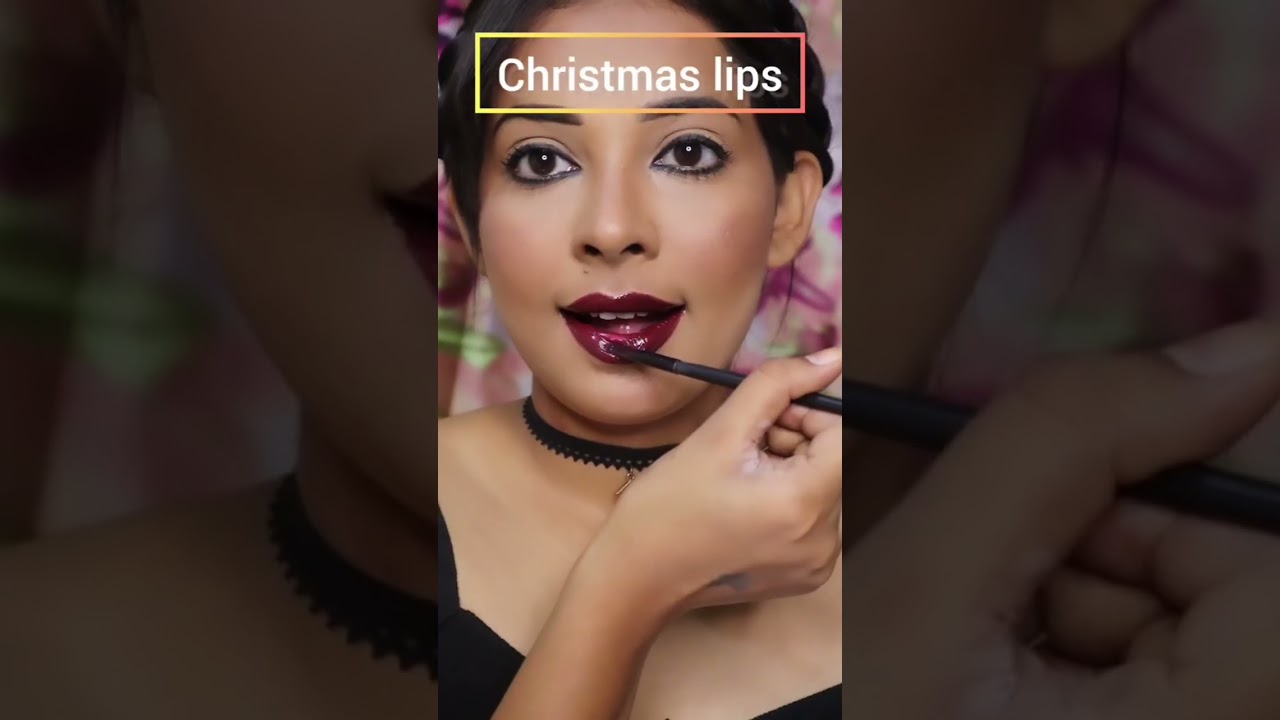 last minute Christmas lips #short #ashortaday #lipstick #lips