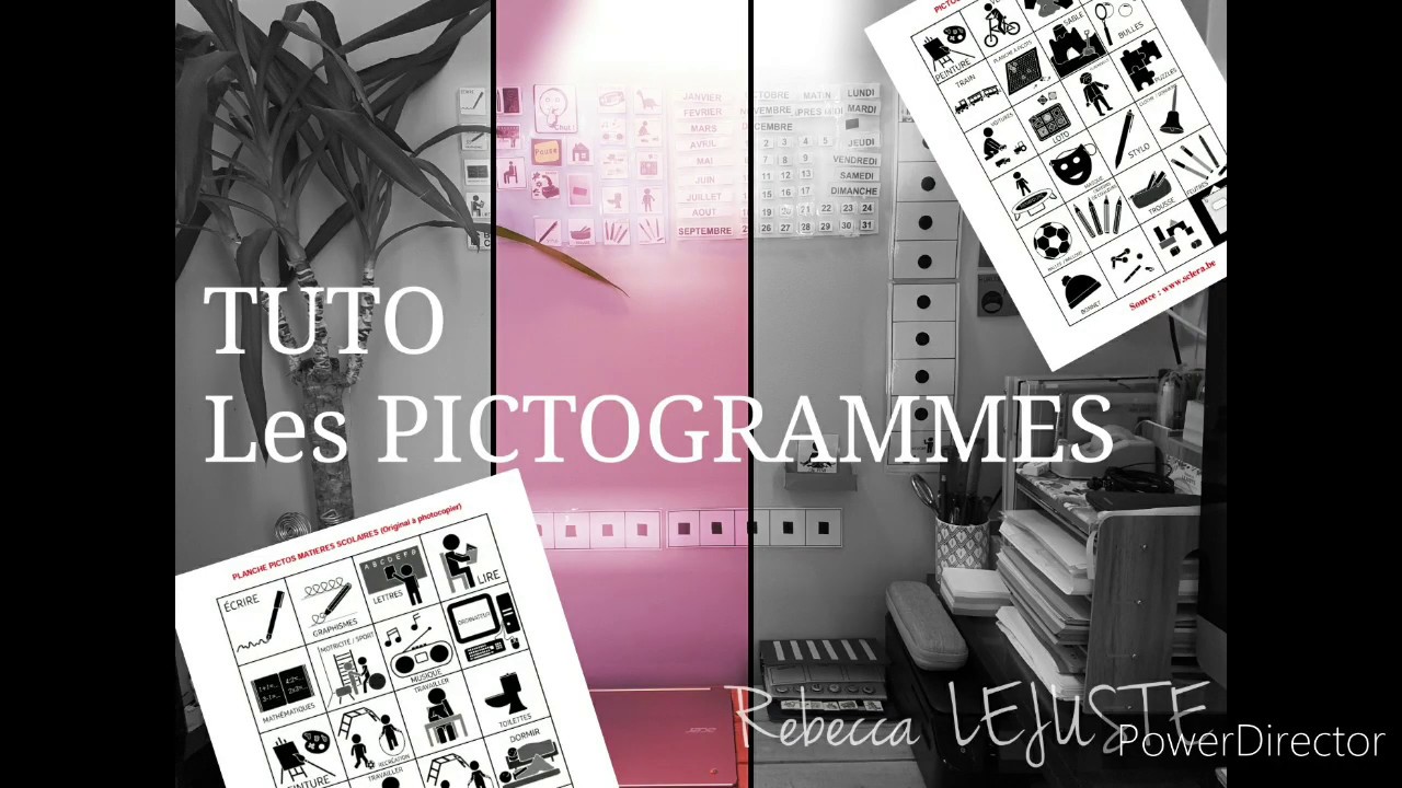 AA, TUTO Les PICTOGRAMMES