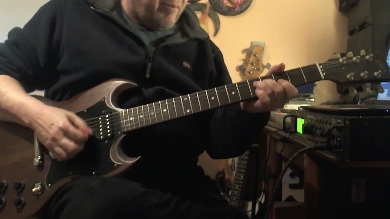 ZZ Top Style Blues Rock Jam with Gibson SG Into Fractal Axe FX2 FAS Modern Amp