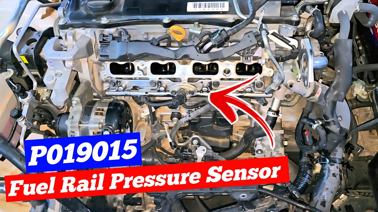 P019015 Fuel Rail Pressure Sensor A Circuit Toyota Camry || Wiring Diagram + Solution