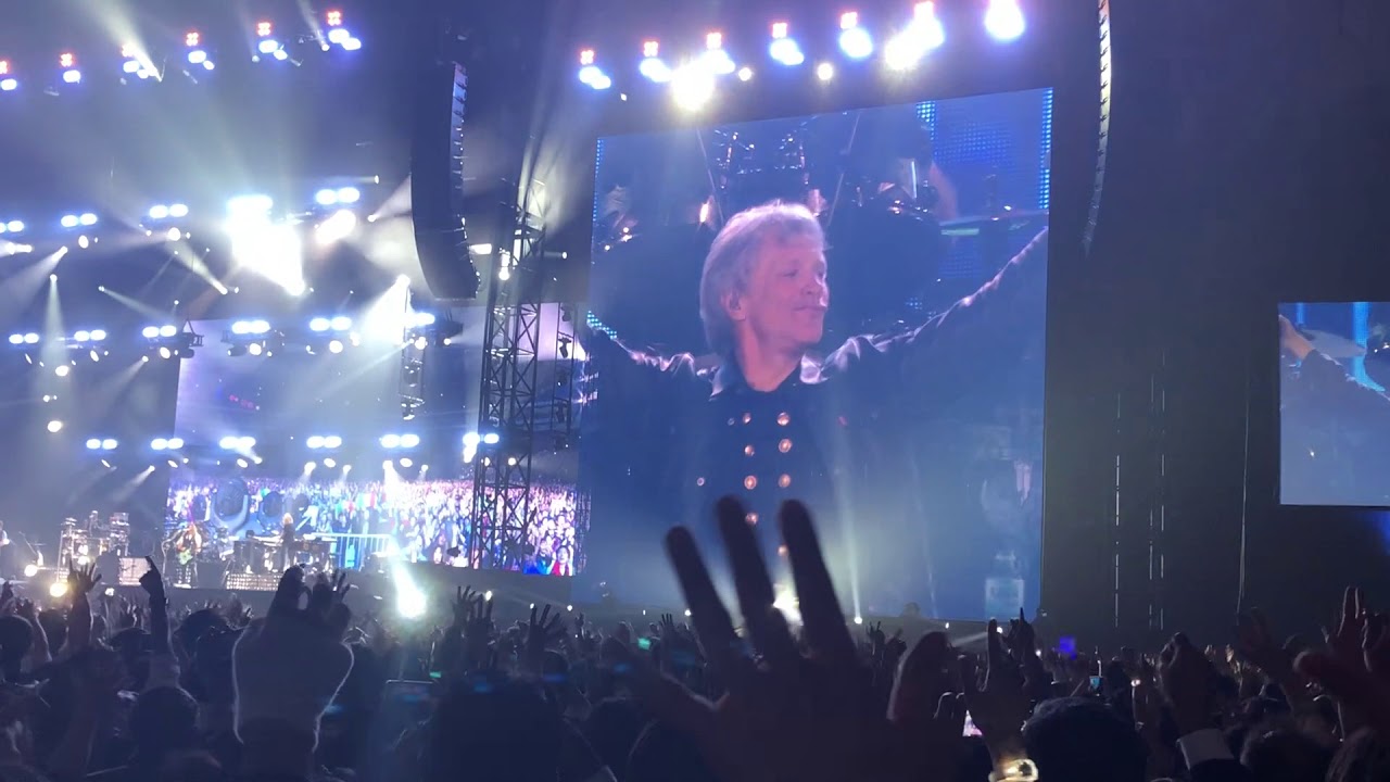 Bon Jovi   　 Livin' On A Prayer   　 2018.11.26    　Tokyo Dome  　  ボンジョビ　リヴィン・オン・ア・プレイヤー