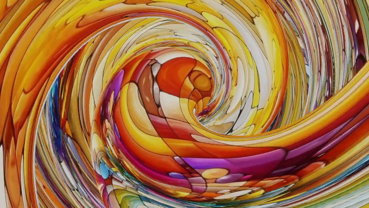 Moving Spiral Animation 2 | #spiral #hypnotic #asmr #sensory #screensaver #chill