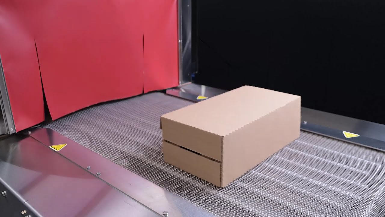 Form and Fill Cases of Paint Cans | Polypack Wraparound Case Machine