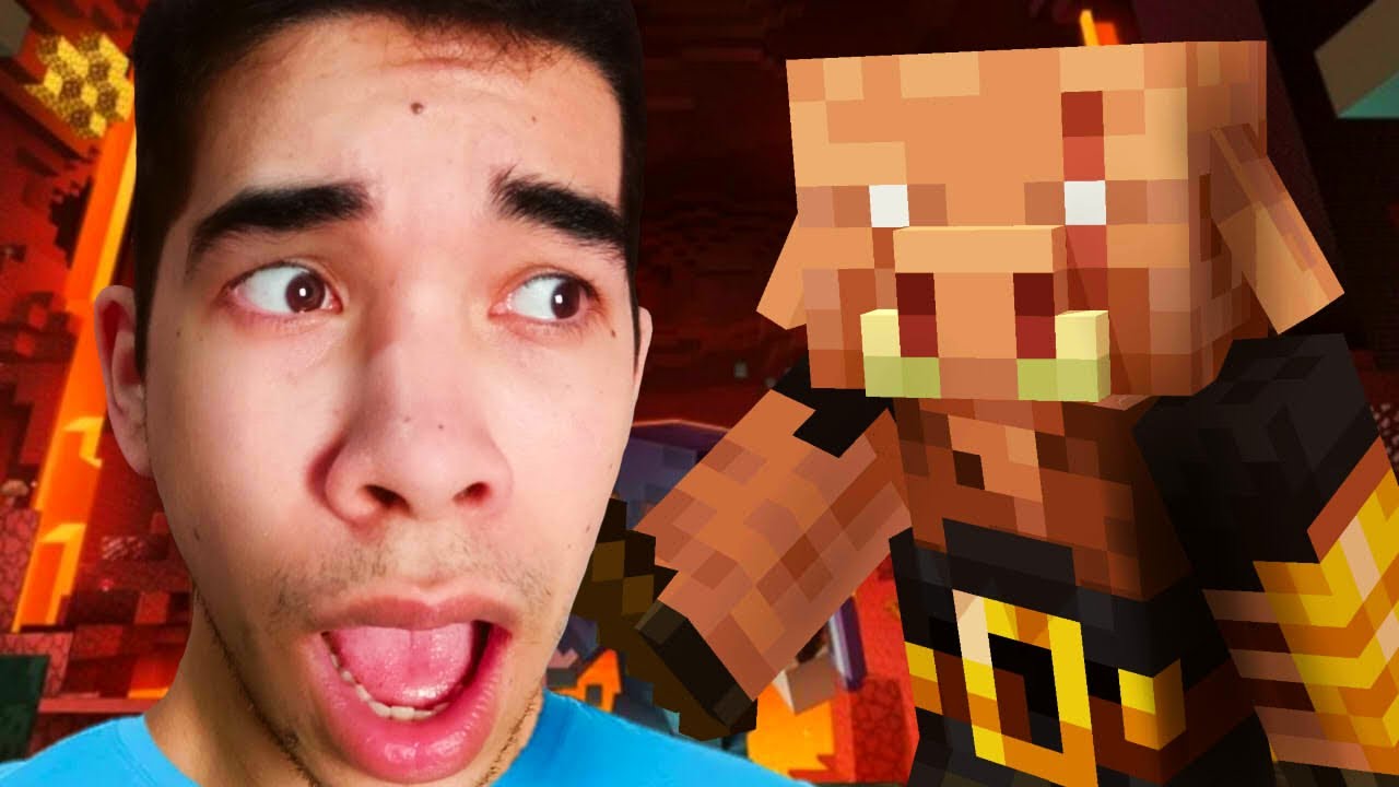 DEU RUIM NO NETHER! - MINECRAFT - Parte 6