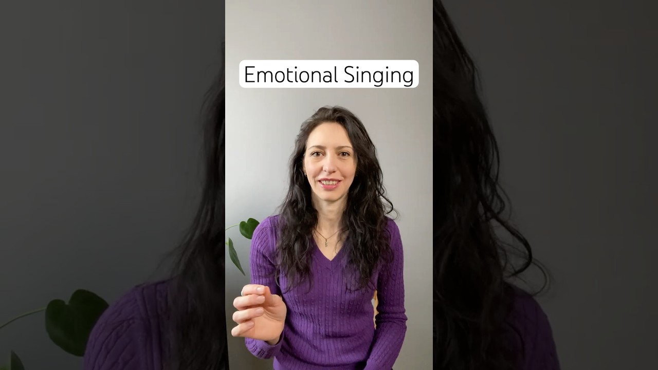 Canta con sentimientos aut&eacute;nticos
