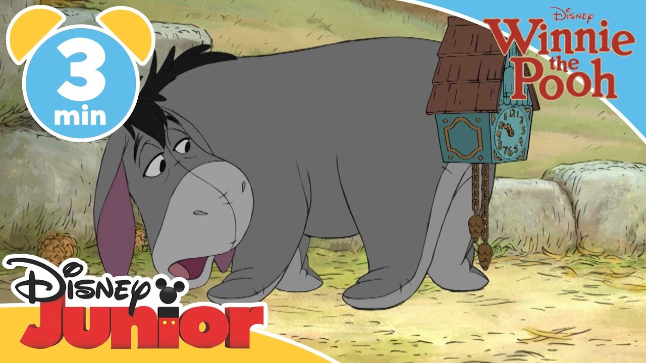 The Mini Adventures of Winnie the Pooh | Eeyore's Contest | @disneykids
