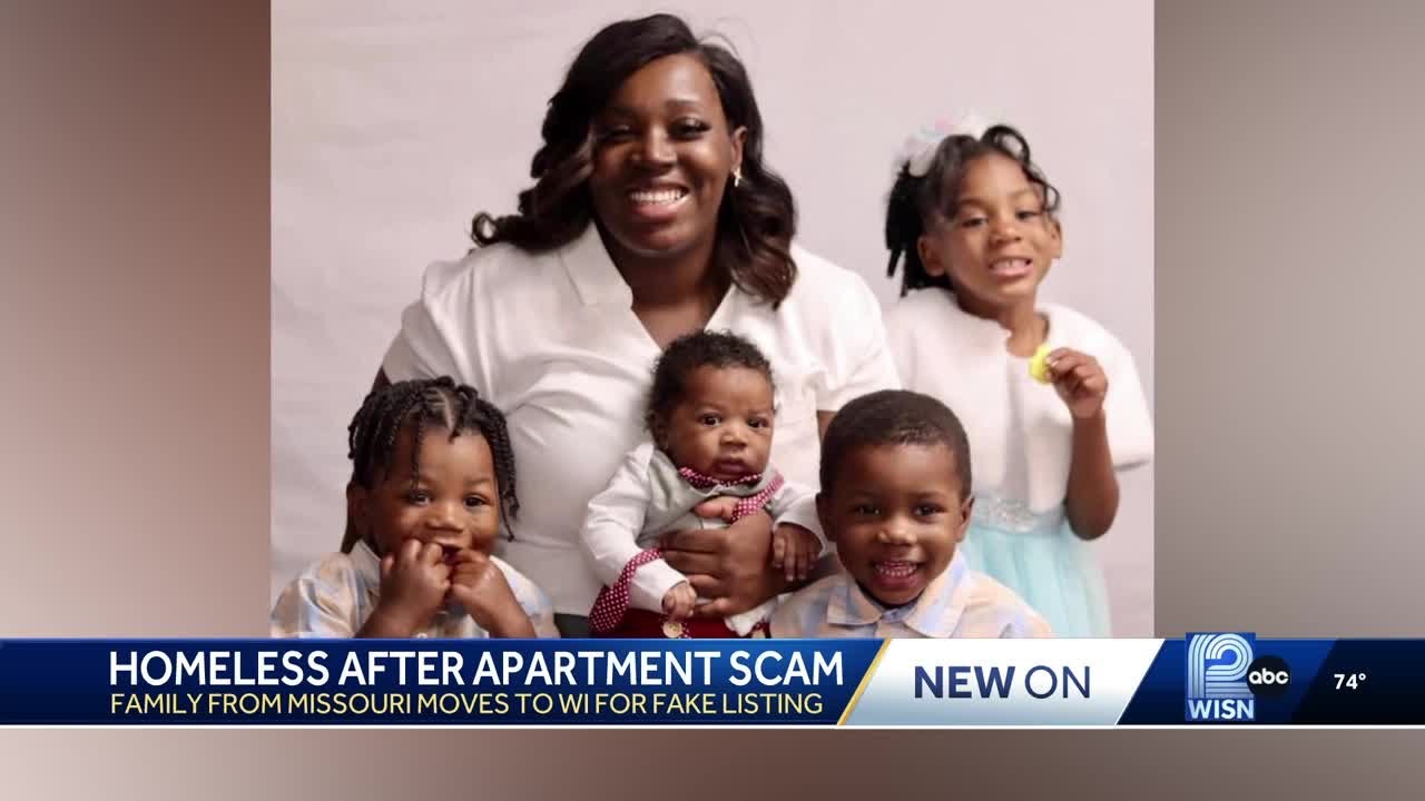 Family moving to Milwaukee scammed out of apartment, left homeless