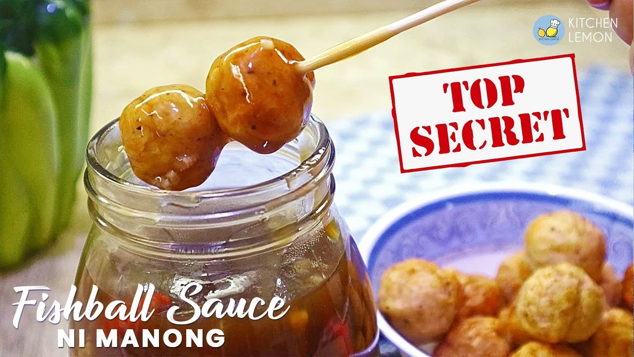 MANONG FISHBALL SAUCE SECRET RECIPE | How to Make the Original Manong Fishball Sauce