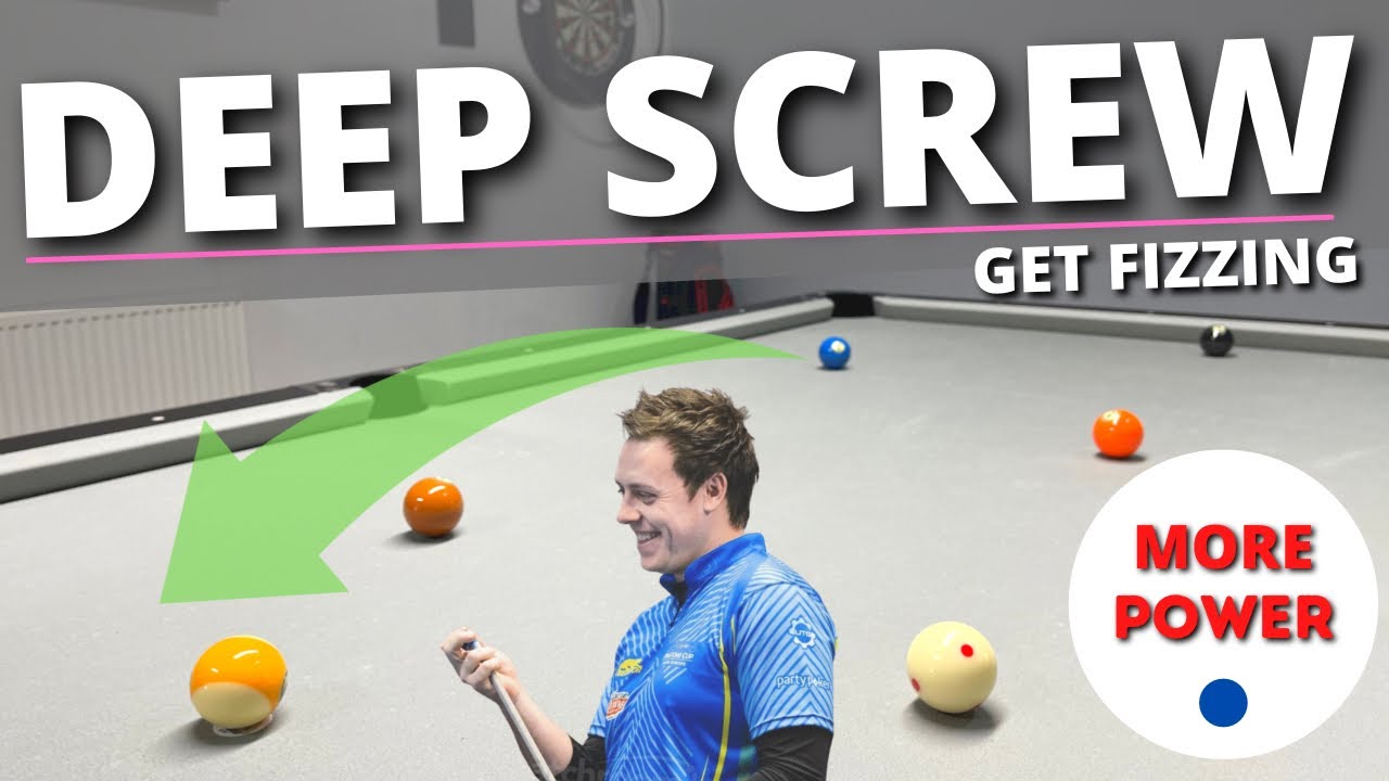 POWER DRAW SHOT / HOW TO GET THAT CUEBALL MOVING !