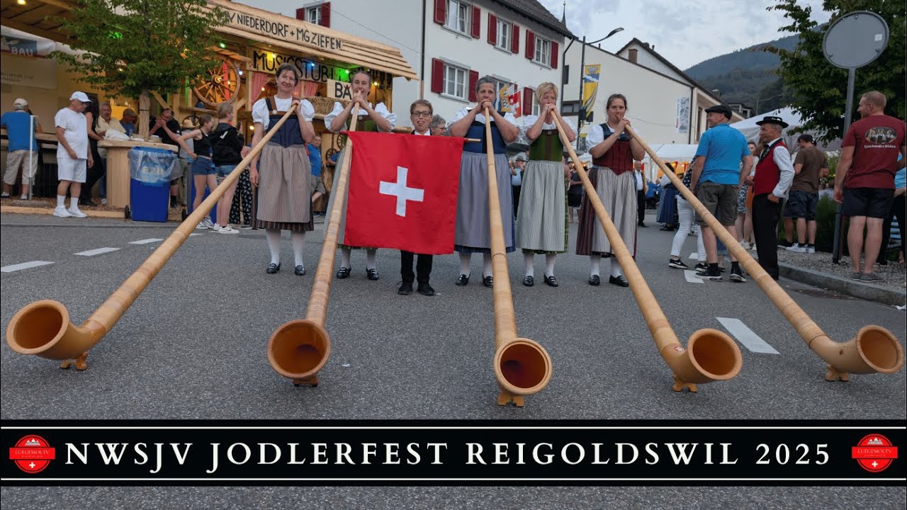 Nordwestschweizer Jodlerfest 2025 - Reidgoldswil | LuegemolTV