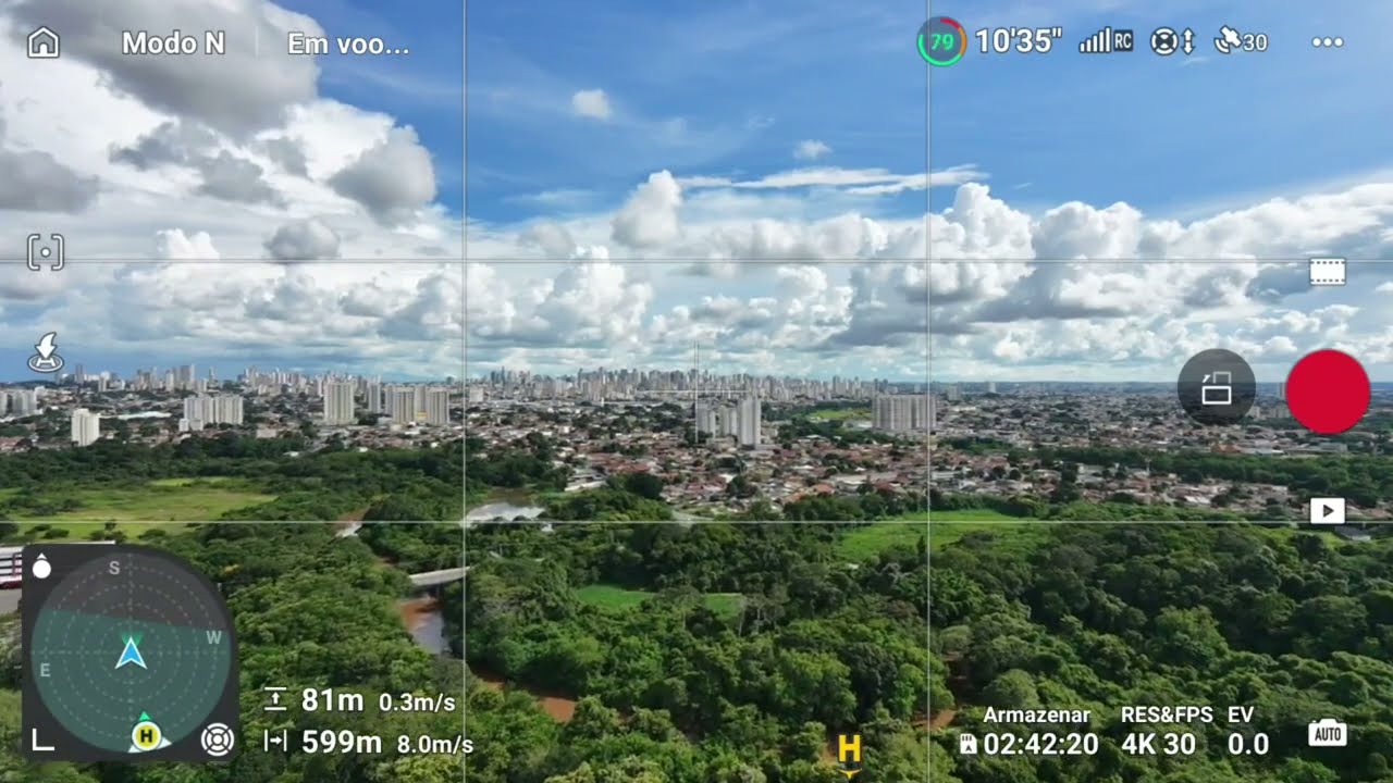 3.2km no limite: DJI Neo 2, vento contra e bateria crítica!
