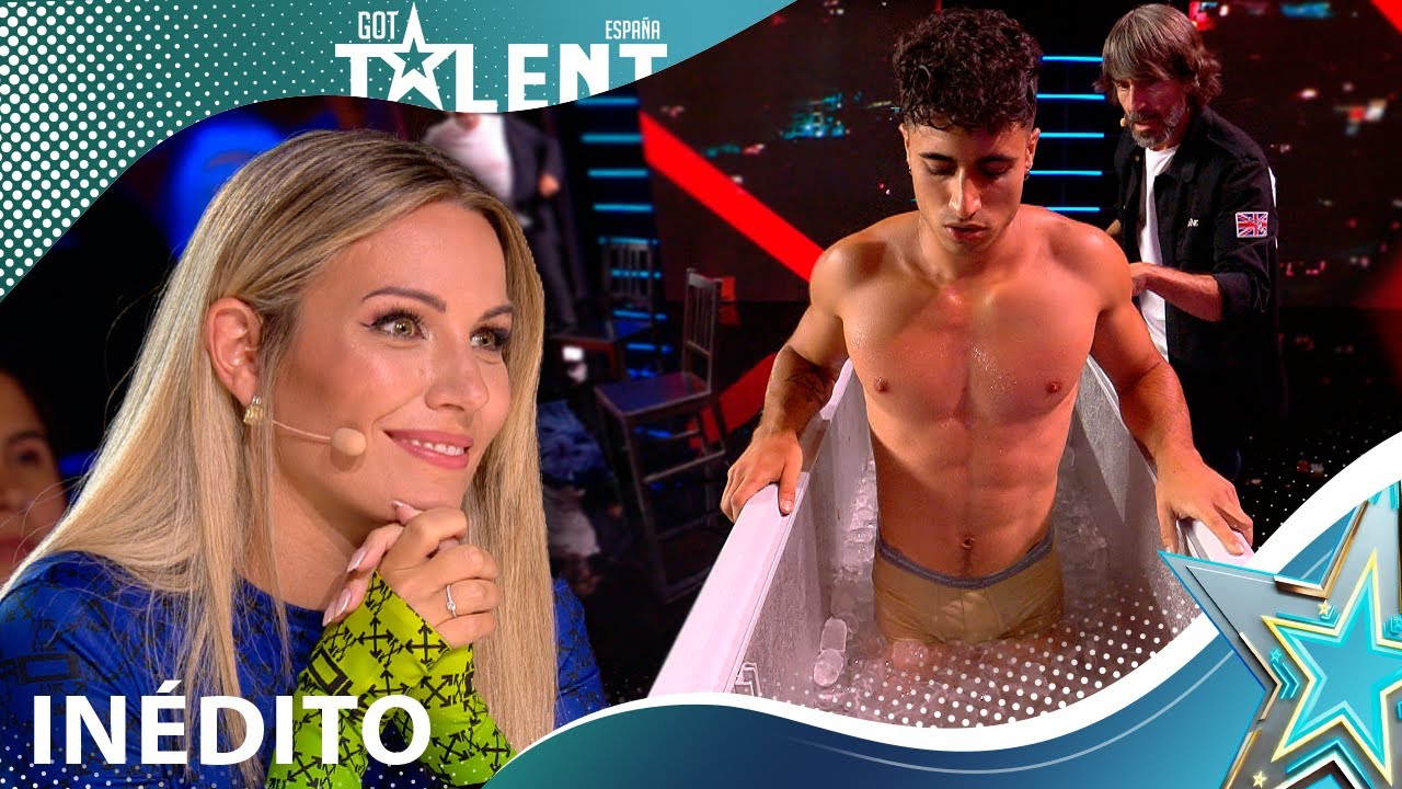 Sumergirse 7 minutos en agua con temperatura BAJO 0, ¿es un talento? | Inéditos | Got Talent 2023