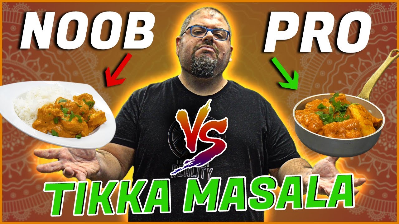 POLLO Tikka Masala | Novato contra profesional