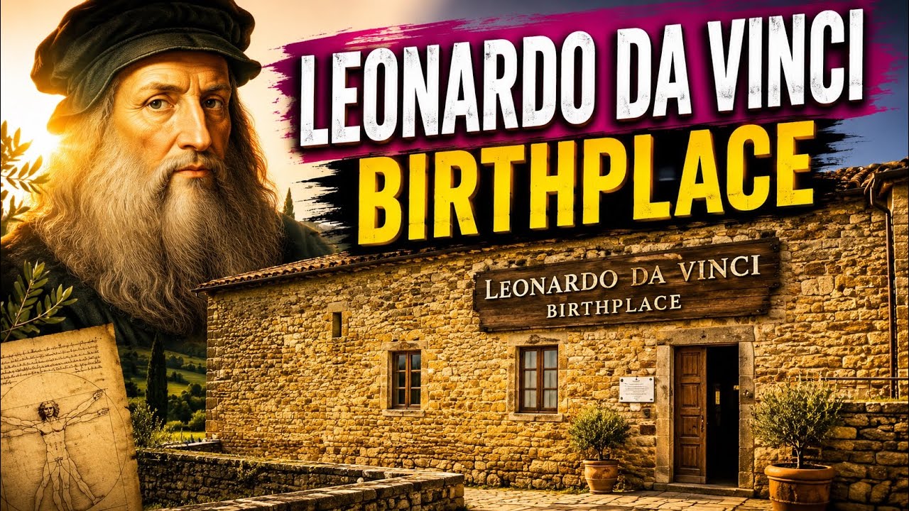 Inside Leonardo da Vinci's Real Birthplace in 4K