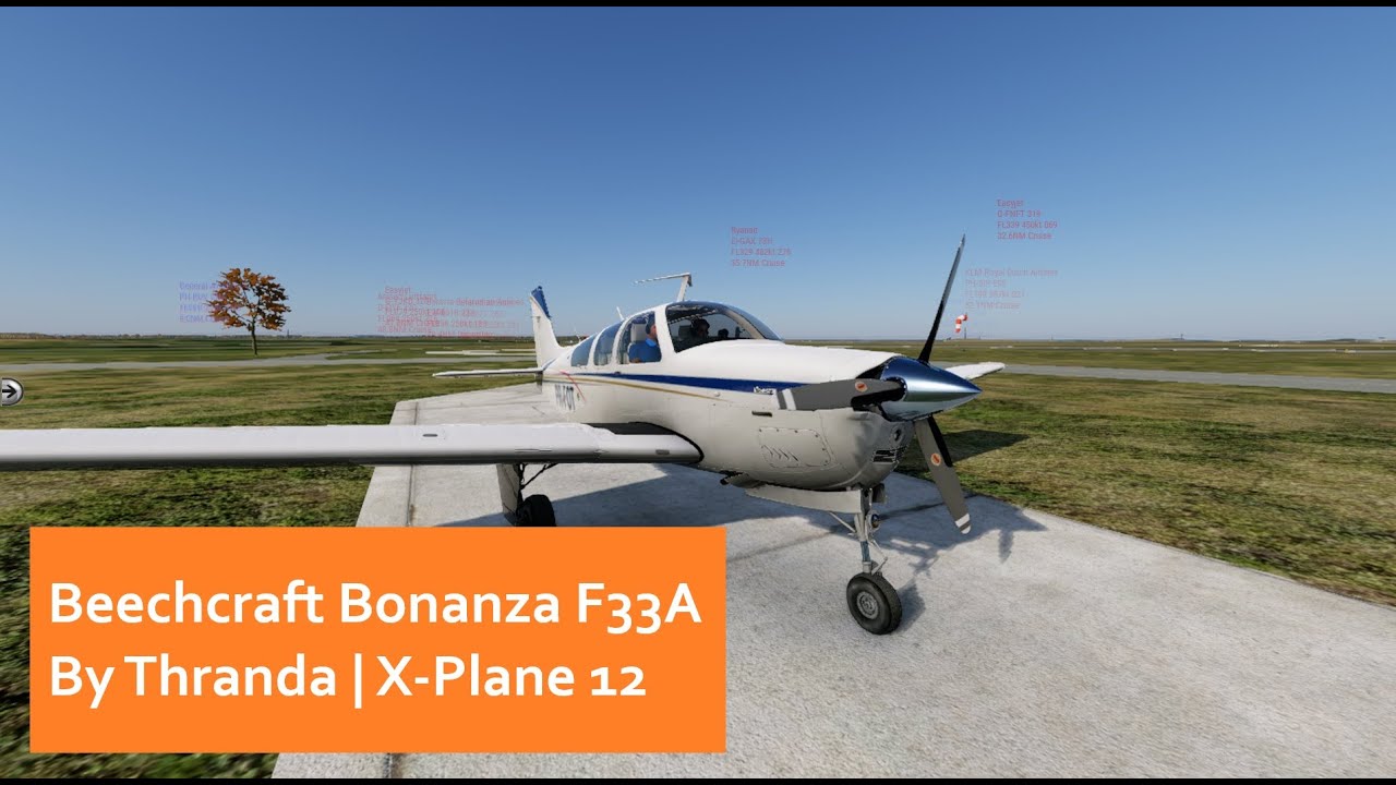 After 1 month of flying | Thranda Bonanza F33A for X-Plane 12 - Impression