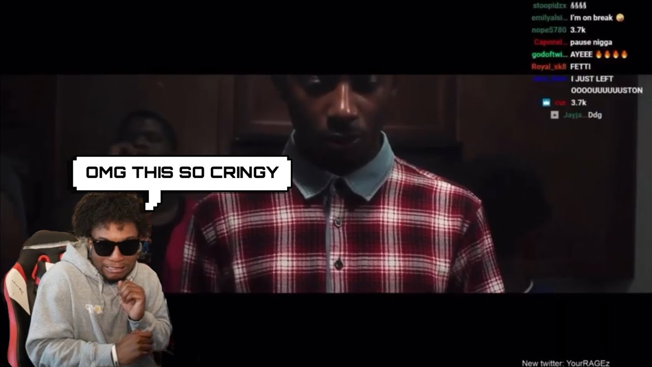 YourRAGE Cringes While Reacting to 2020 YourRAGE Rapping Fetti Intro
