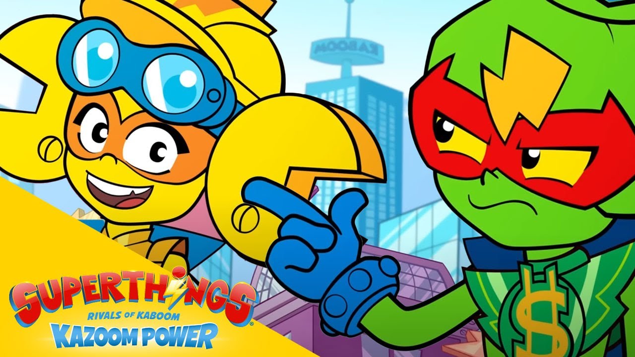 ¡Llega la RESCUE FORCE! 👮🧑‍🚒  SUPERTHINGS 💥 EPISODIOS | Dibujosde Superhéroes 