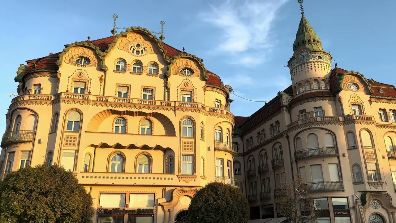 Oradea, The City Art Nouveau. A little gem of Romania. Top Attractions in stunning 4K DolbyVision