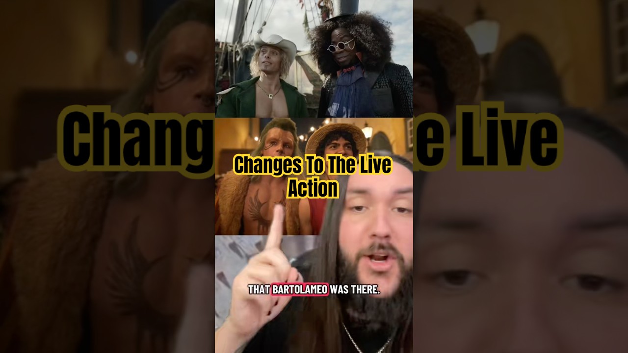 Changes To The LA #anime #manga #jakobyds #onepiece #liveaction #netflix #luffy #brook #theory