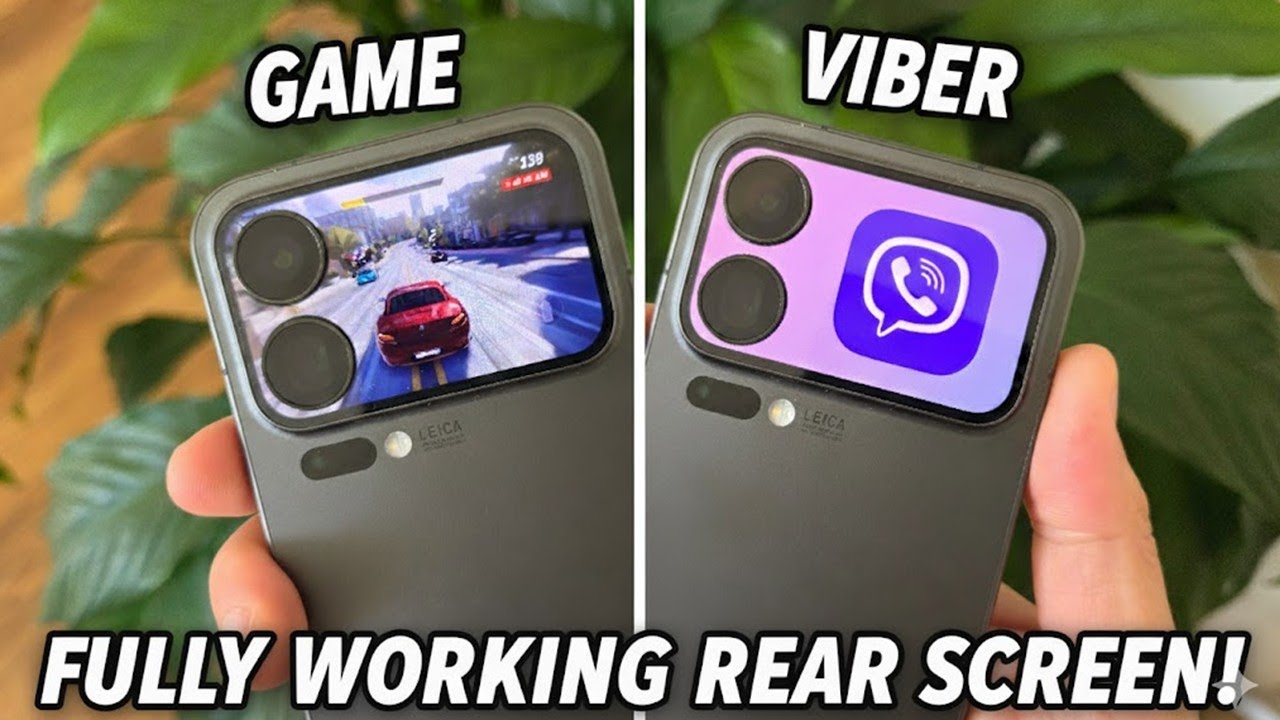 Xiaomi 17 Pro Max MiRearScreenSwitcher: наконец-то пригодный для использования задний экран!