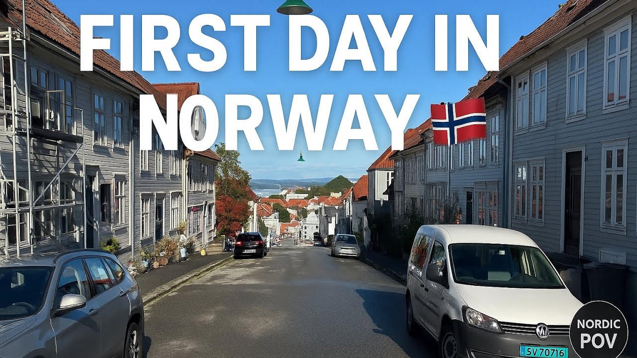 First Day in Norway 🇳🇴 | POV Walking Tour in 4K” 