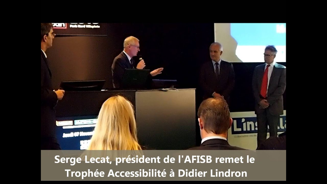 Serge Lecat f&eacute;licite Didier Lindron