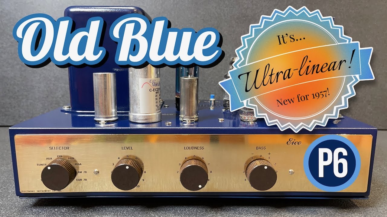 It's Done! 1957 Eico HF-52 Tube Amp • Final Fixes • How Ultra-Linear Works • Bench Tests • Demo
