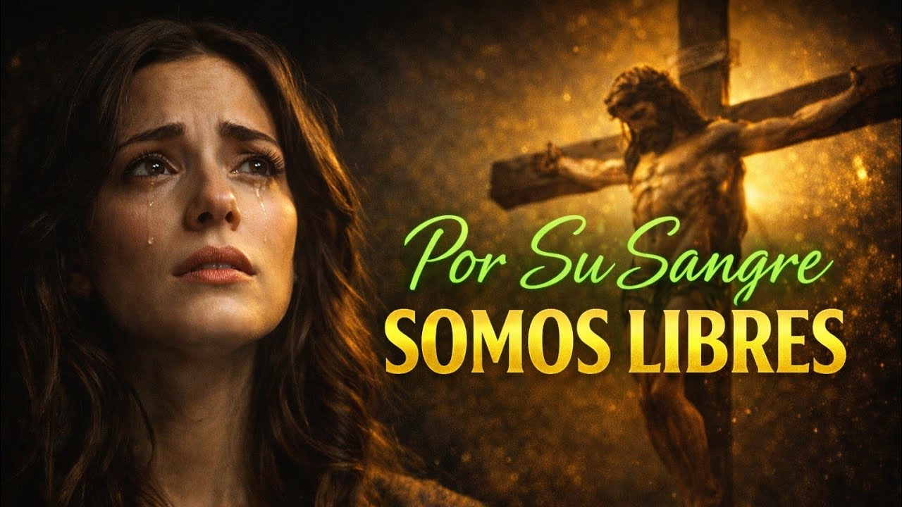 🎶Libre por su sangre derramada en la cruz alabanza🎶