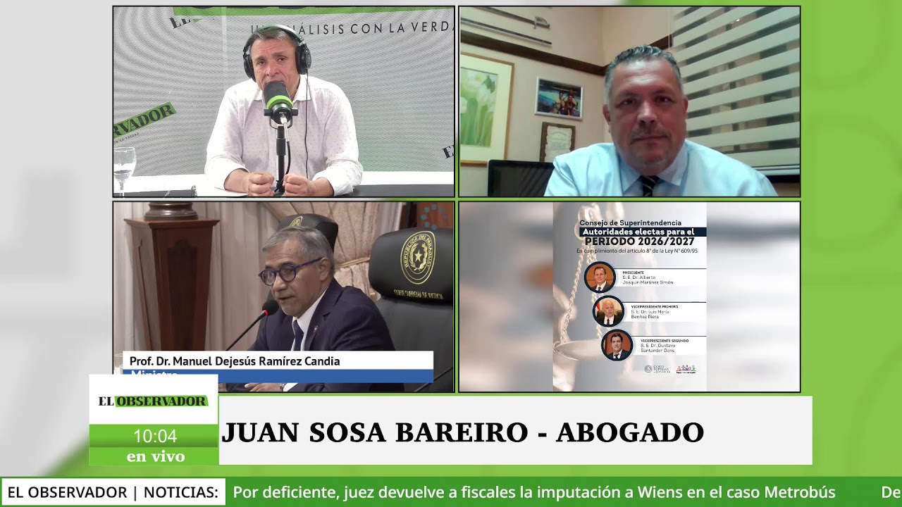EL OBSERVADOR - CONDUCEN CARLOS BENÍTEZ Y ELVIO FRANCO