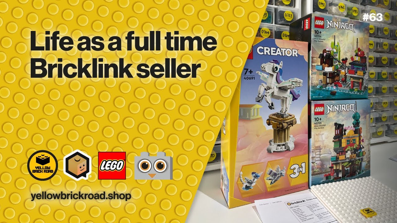 Жизнь продавца Bricklink на полную ставку &mdash; LEGO Bricklink Vlog #63