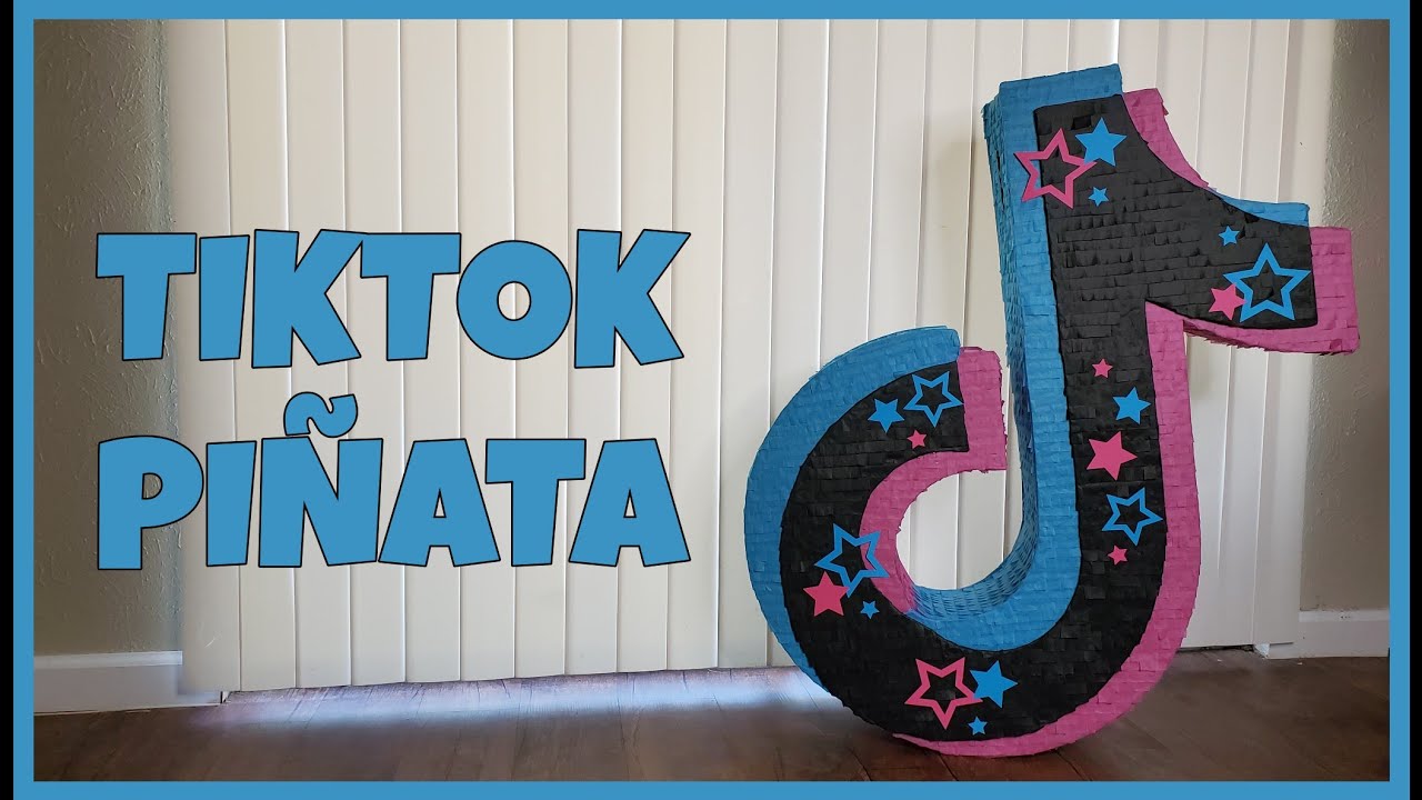 Творения Кристины | Пиньята TikTok своими руками