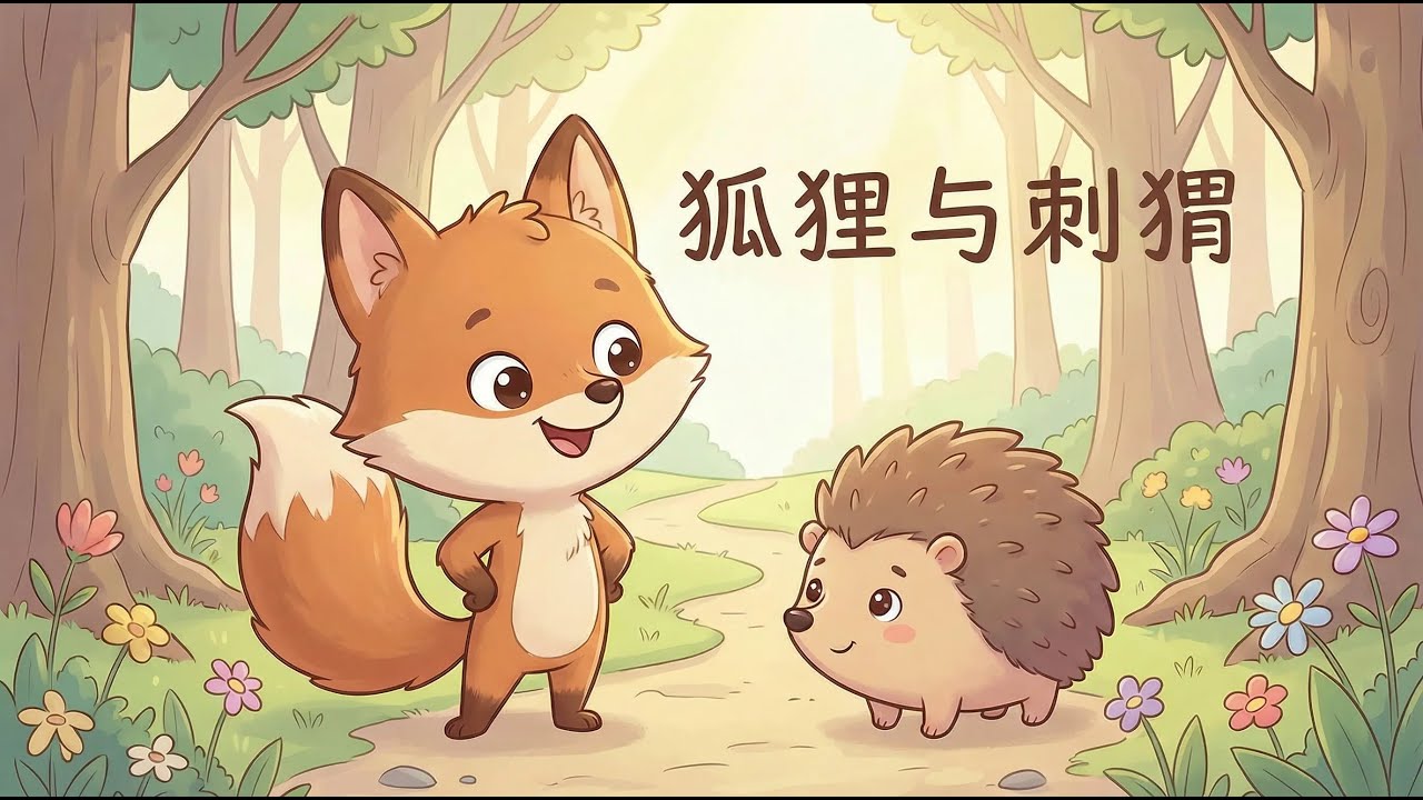 阅读报告｜狐狸与刺猬｜双语儿童故事｜StoryTime Kids ｜EP82