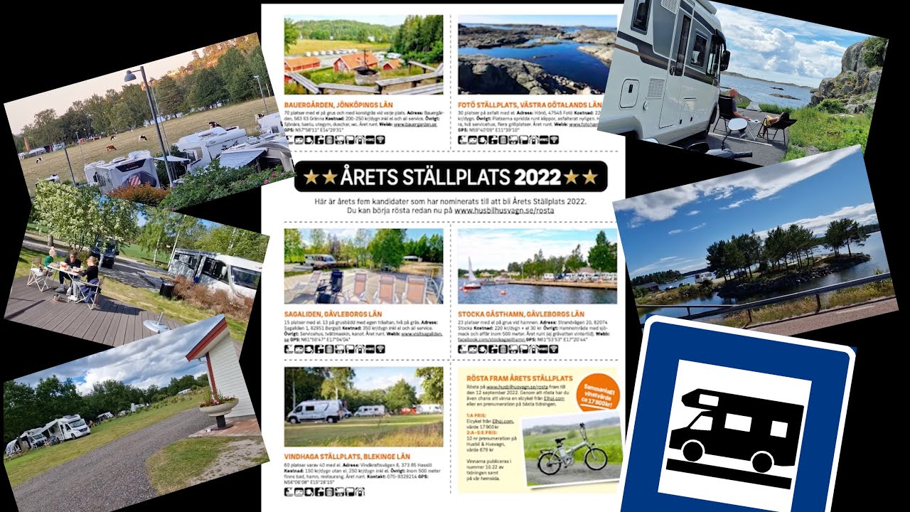 Årets Ställplats 2022 – Fem nominerade!