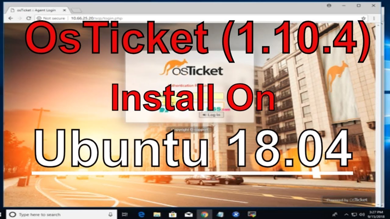 How To Install OsTicket On Ubuntu 18.04 - OsTicket Update Version Install