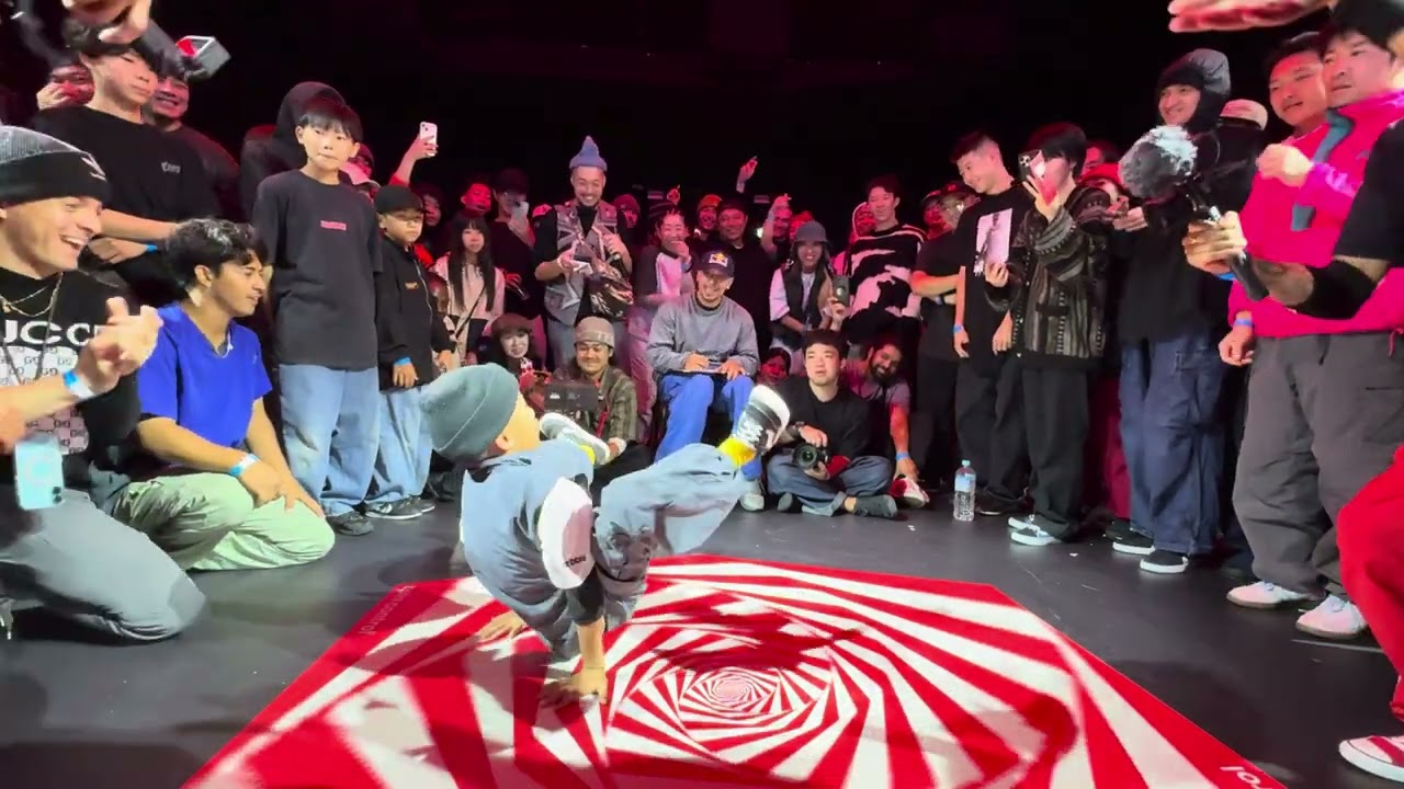 Предварительные соревнования: 1 против 1, брейк-данс на Spin Control 🇯🇵 #2025