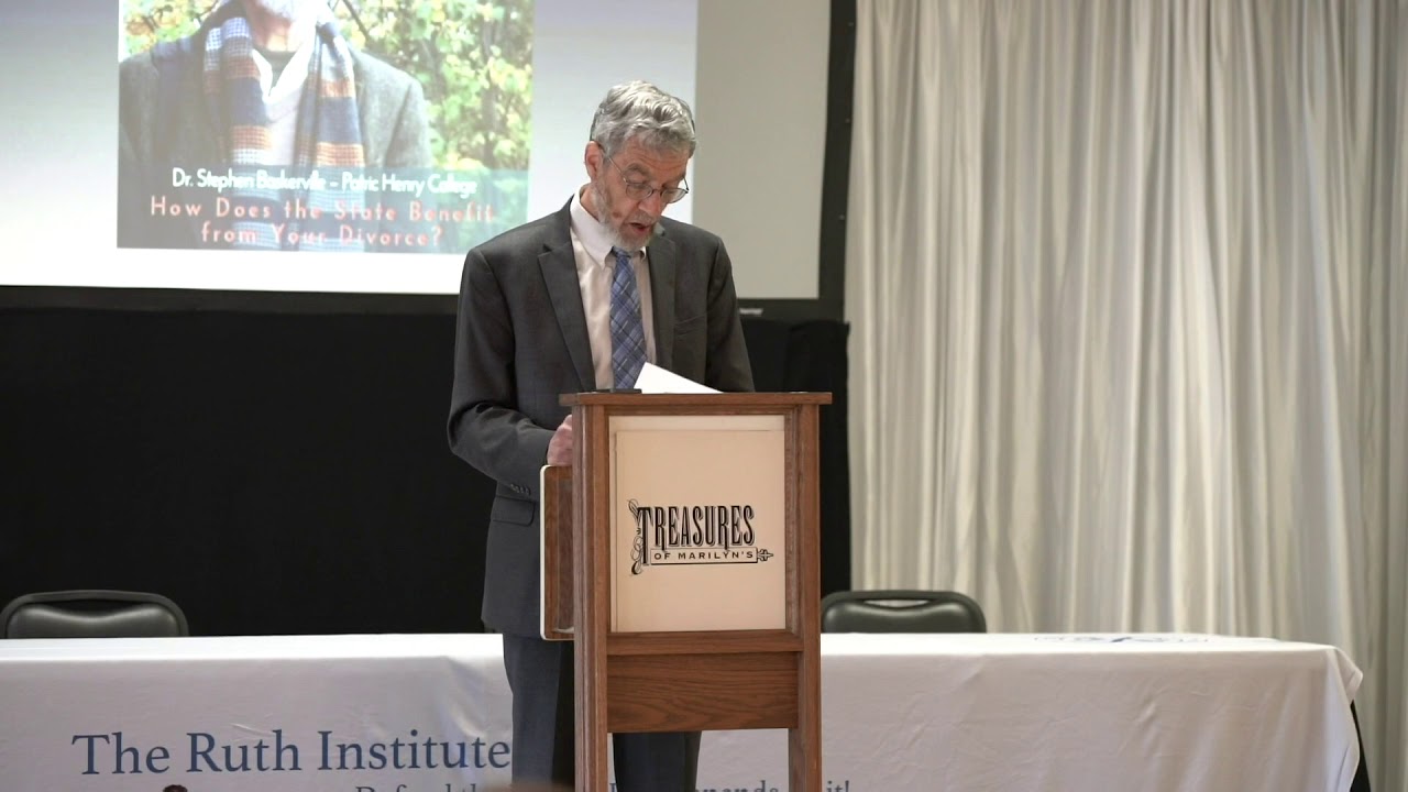 How No-Fault Divorce Empowers the State | Dr. Stephen Baskerville