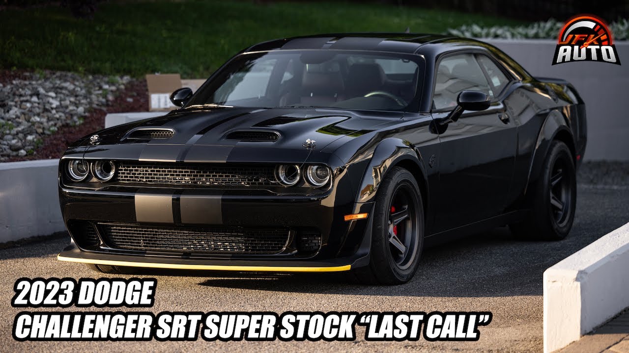 2023 Dodge Challenger SRT Super Stock: 807 Horsepower Monster