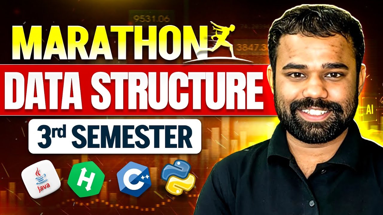 Marathon :  Complete Data Structure Syllabus for 3rd Semester Students |AKTU Exam Preparation