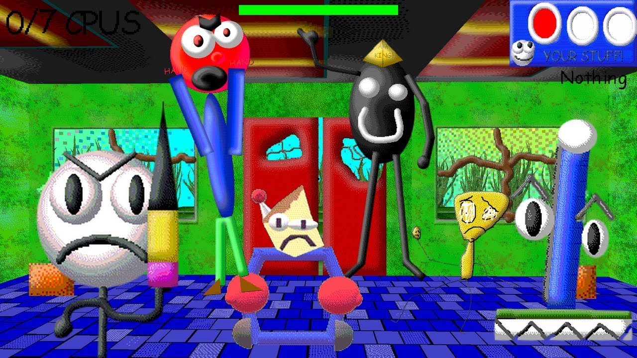 Sticky in fun with numbers! (New overhaul update!) - Baldi's Basics V1.4.1 Mod