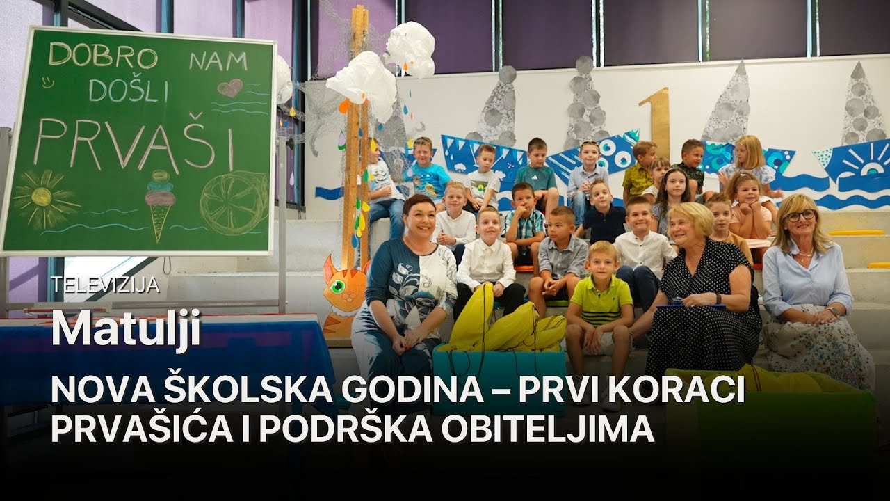 Televizija Matulji • Nova školska godina – prvi koraci prvašića i podrška obiteljima