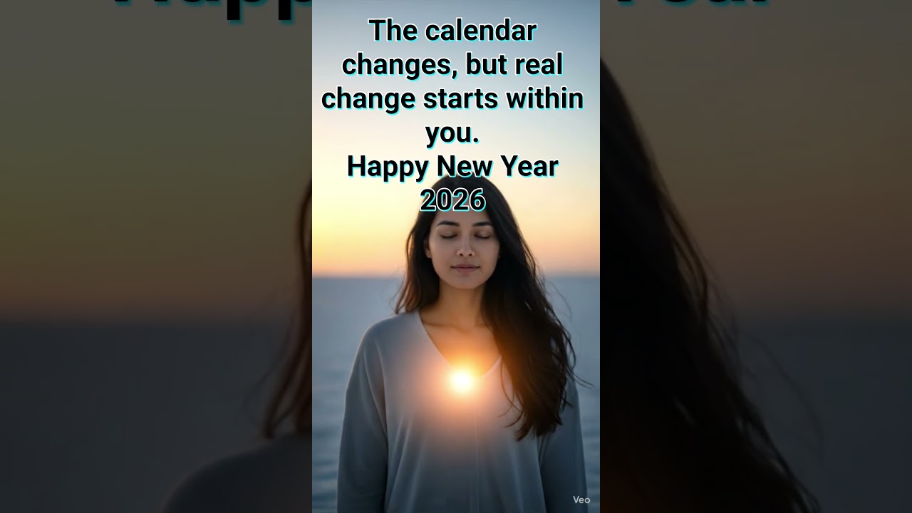 Change Begins Within- Happy New Year. 
