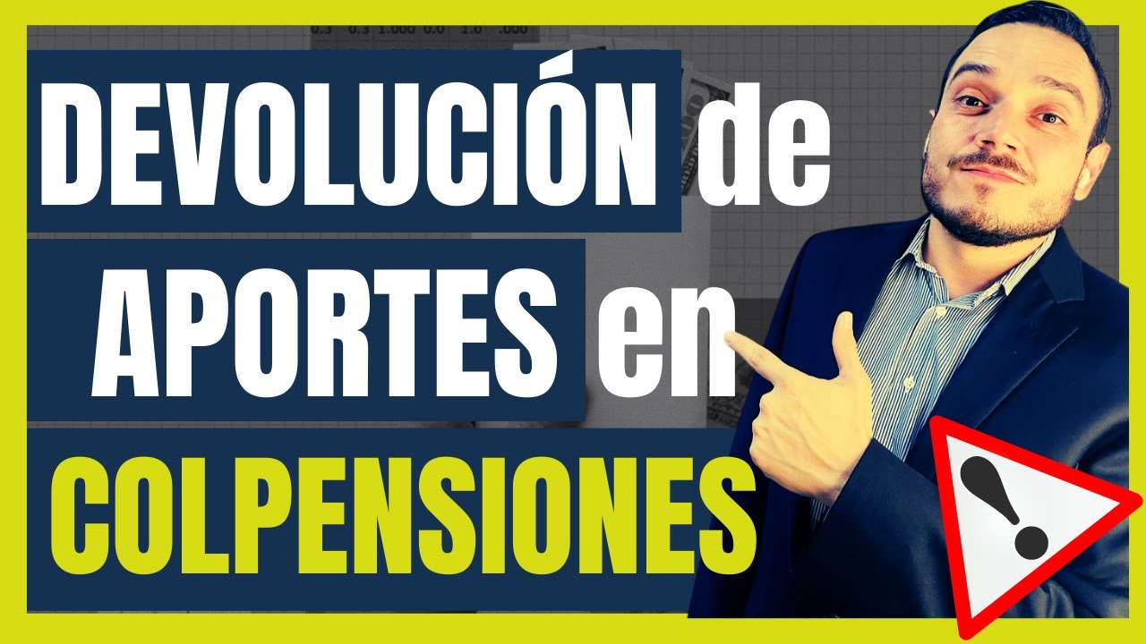 🔴DEVOLUCIÓN de APORTES a PENSION en COLPENSIONES | INDEMNIZACIÓN SUSTITUTIVA de PENSION🔴