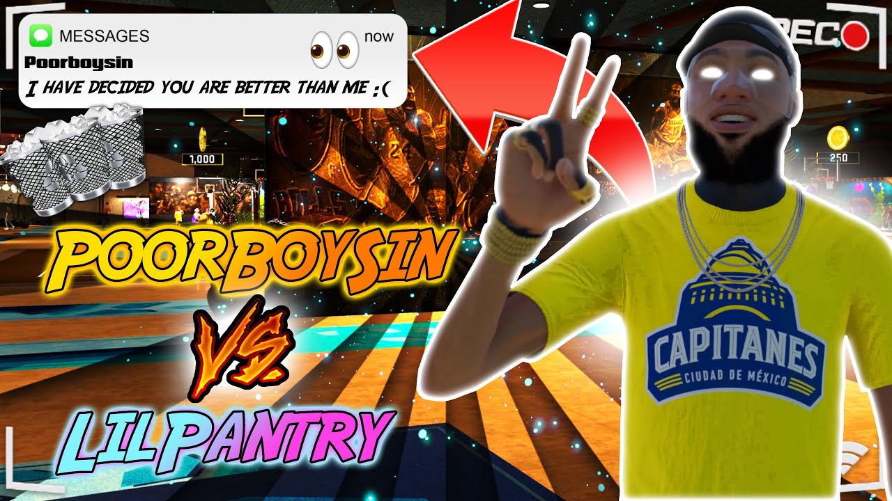 DAILY COME-AROUND POORBOYSIN vs LILPANTRY 1v1 | NBA 2K23 🔥😈