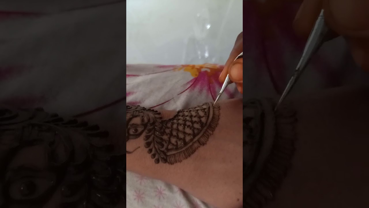 Latest Mehndi Design By Sneha