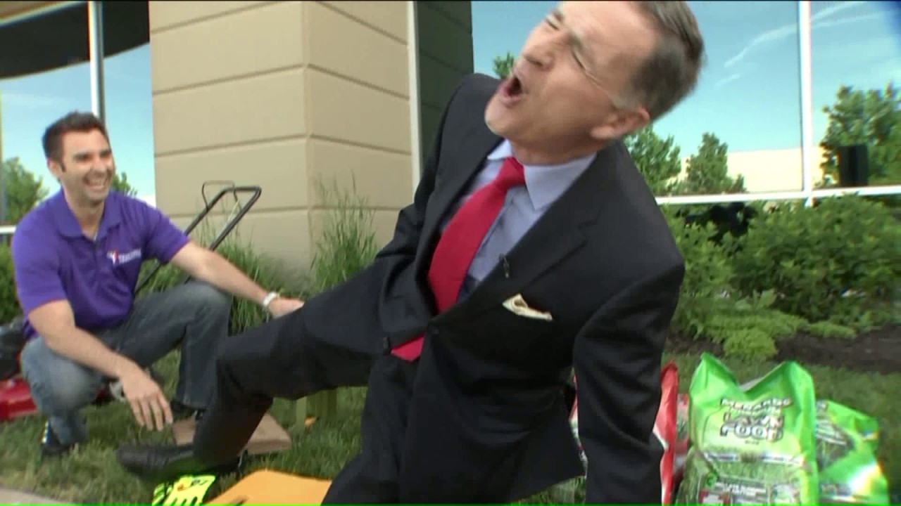 Preventing yard work back pain
