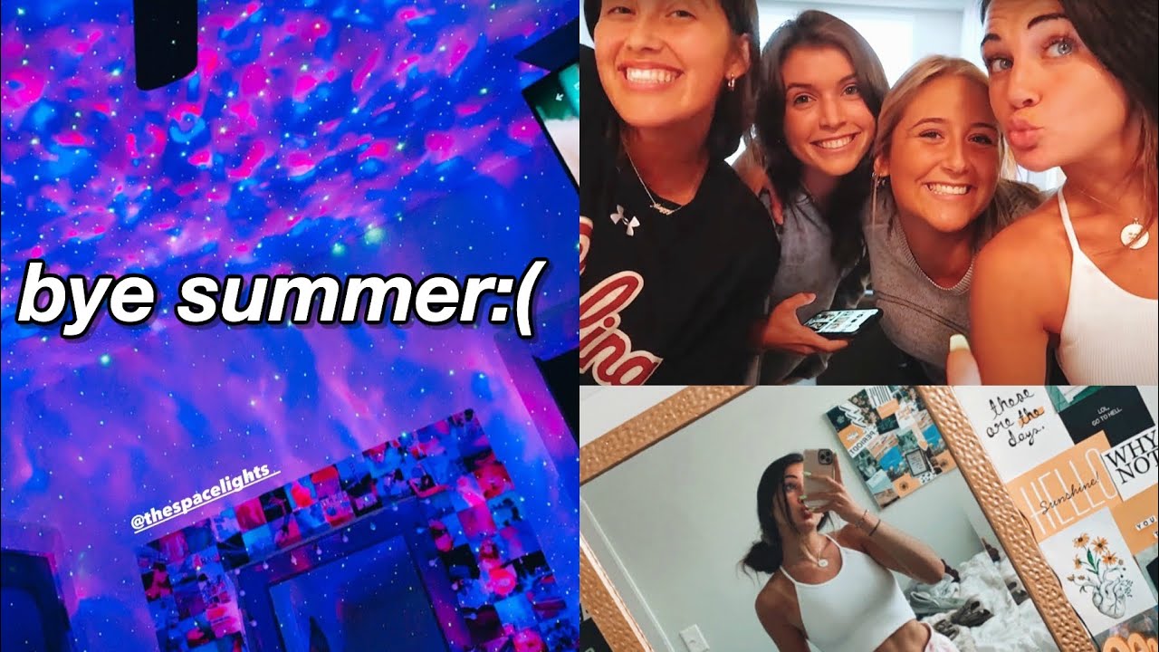 VLOG | last few days of summer & school prep