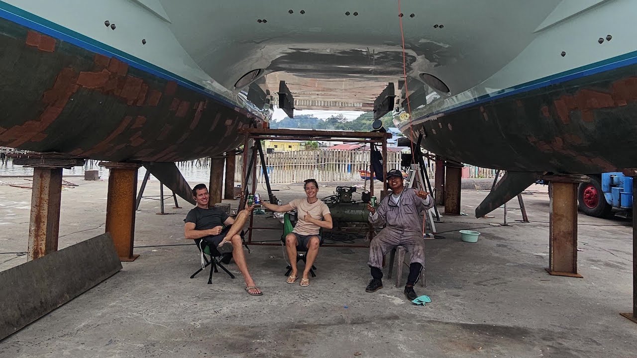 130 - Shipyard work in Langkawi Part 2